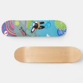 ミラベルSkater8のスケートボードのボストンテリア スケートボード (横)