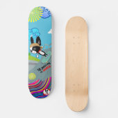 ミラベルSkater8のスケートボードのボストンテリア スケートボード (正面)