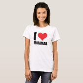 ミラマーが大好き Tシャツ (正面フル)