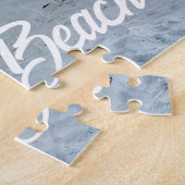 ミラマービーチフロリダビューティフル海写真 ジグソーパズル (側面)