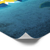 ミラマーフロリダドルフィンヴィンテージ旅行ポスター ポスター (角)