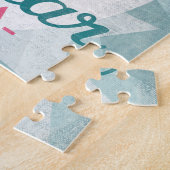 ミラマーフロリダピンクフラミンゴレトロ ジグソーパズル (側面)