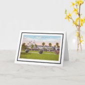 ミラマーホテルサラソタフロリダグリーティングカード カード (黄色い花)