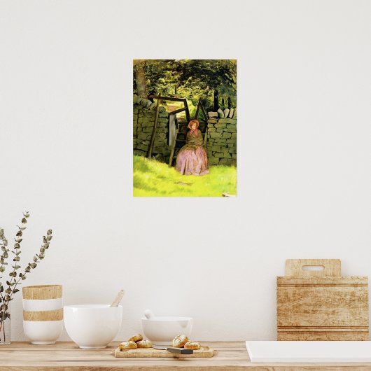 ミラレ – Waiting 1854 ポスター (キッチン)