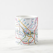 ミランの地下鉄 コーヒーマグカップ (中央)