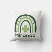 ミランダクローバーボホーレインボー クッション (裏面)