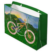 ミランダマウンテンバイク抱き枕 ラージペーパーバッグ (裏面アングル)