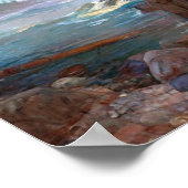 ミランダ・ザ・テンペスト・ジョン・ウィリアム・ウォーターハウス ポスター (角)