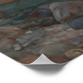 ミランダ・テンペストJohn William Waterhouse Art ポスター (角)