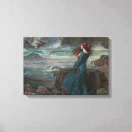 ミランダ(by John William Waterhouse) キャンバスプリント