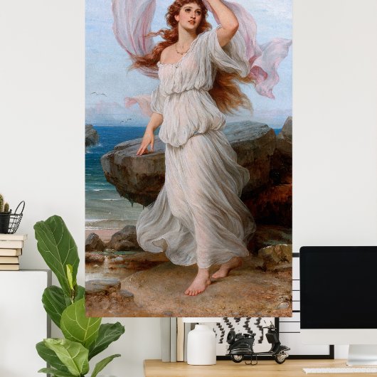 ミランダby Thomas Francis Dicksee ポスター (ホームオフィス)