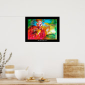 ミランディーナ / ヴェネツィアのカーニバルマスク ポスター (キッチン)