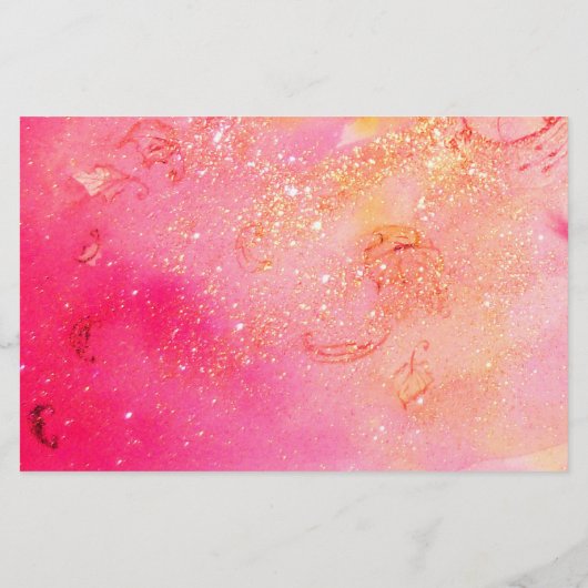 ミランドリナヴェネツィアカーニバルマスクモノグラムピンク 便箋 (裏面)