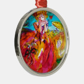 ミランドリナヴェネツィアカーニバルマスク メタルオーナメント (右)