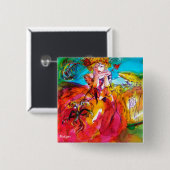 ミランドリナヴェネツィアカーニバルマスク 缶バッジ (正面&裏面)