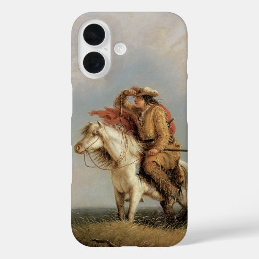 ミラーによる「The Lost Greenhorn, Lost on the Prairie」 Case-Mate iPhoneケース (裏面)