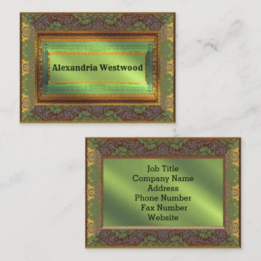 ミラークスチエレガントッククラシックプロフェッショナル 名刺 (正面/裏面)