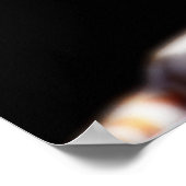 ミラージホワイトタイガーアート ポスター (角)