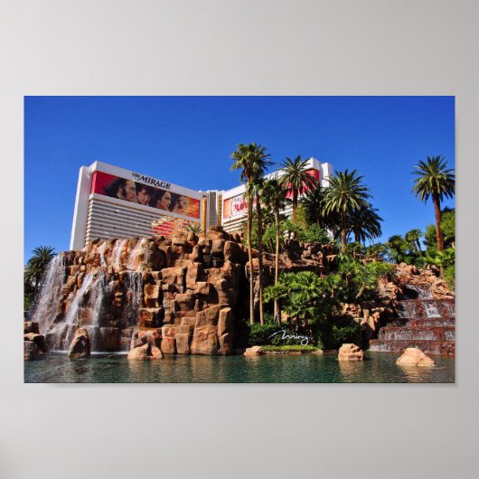 ミラージュホテルラスベガスアメリカ ポスター (正面)