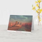 ミラージュ誕生日カード カード (黄色い花)