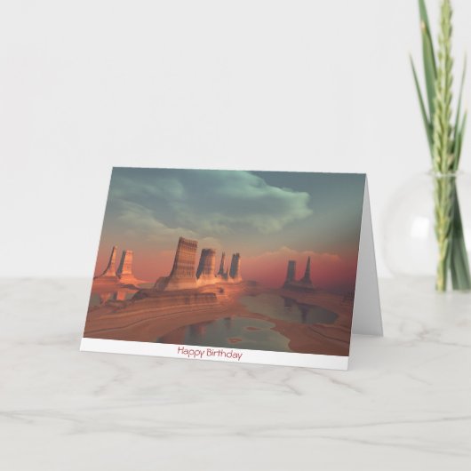 ミラージュ誕生日カード カード (正面)