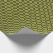 「ミラージュ」 |ゴールデンライムオン陸軍グリーン | ラッピングペーパー (角)