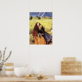 ミラース – 盲目の女の子1856 ポスター (キッチン)