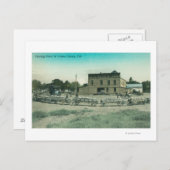 ミラーズが穀物を工場まで運ぶ景観 ポストカード (正面/裏面)