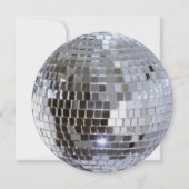 ミラーディスコボール1招待状 (正面)
