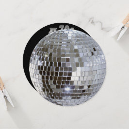 ミラーディスコボール1招待状