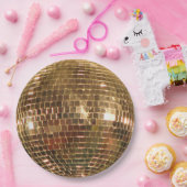 ミラーディスコボール2紙プレート ペーパープレート (パーティー)