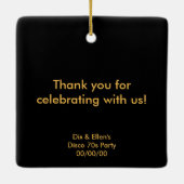 ミラーディスコボール3 セラミックオーナメント (裏面)