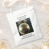 ミラーディスコボール3 フェイバーバッグ (クリップ留めされた状態)