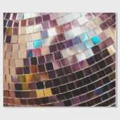 ミラーディスコボール ラッピングペーパー (フラット)