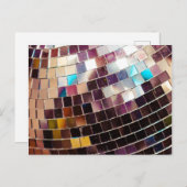 ミラーディスコボール 案内ポストカード (正面/裏面)