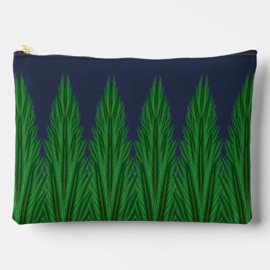 ミラーパインズミッドナイトラージポーチ アクセサリーポーチ (正面)