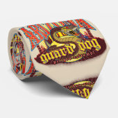 ミラーパターン付きアリゾナガードドッグスネーク ネクタイ (ロール)