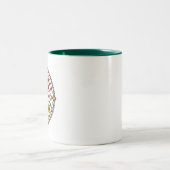ミラーマンダラマグ ツートーンマグカップ (中央)