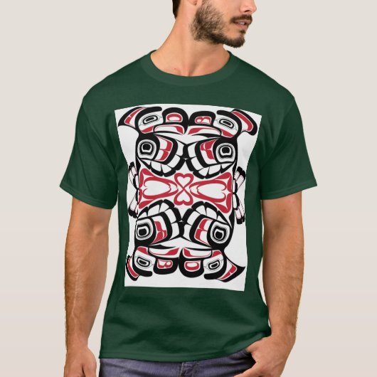 ミラーラブバード オーバーサイズ Tシャツ (正面)
