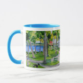 ミラー公園およびChautauqua湖 マグカップ (左)