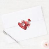 ミラー化ハートハートシール ハートシール (封筒)