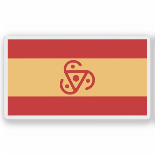 ミラー帝国国旗 シール (正面)