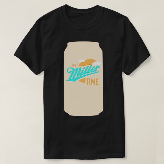 ミラー時間1 Tシャツ (デザイン正面)