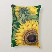 ミラー: ヒマワリ アクセントクッション (裏面(縦))