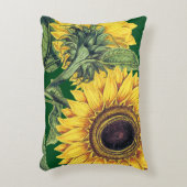 ミラー: ヒマワリ アクセントクッション (正面(垂直))