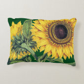 ミラー: ヒマワリ アクセントクッション (裏面)