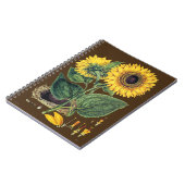 ミラー: ヒマワリ ノートブック (左側)