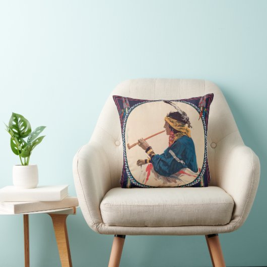 ミラー・ブラザーズ。101牧場,ワイルドウエストサーカスのポスター クッション (椅子)