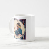 ミラー・ブラザーズ。101牧場,ワイルドウエストサーカスのポスター コーヒーマグカップ (正面左)