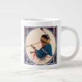 ミラー・ブラザーズ。101牧場,ワイルドウエストサーカスのポスター ジャンボコーヒーマグカップ (右)